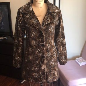 VINTAGE LEOPARD PRINT COAT